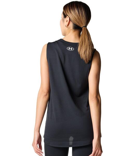 UNDER ARMOUR(アンダーアーマー)の「UAテック マッスル タンク(トレーニング/レディース)(タンクトップ・レディース・ブラック・XL/M/S/L)」の2枚目の写真