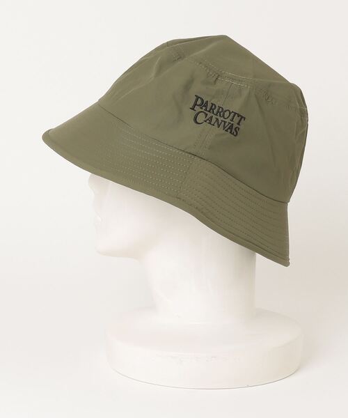 PARROTT CANVAS(パロットキャンバス)の「PARK HAT(ハット・レディース・ブラック/カーキ・FREE)」の4枚目の写真
