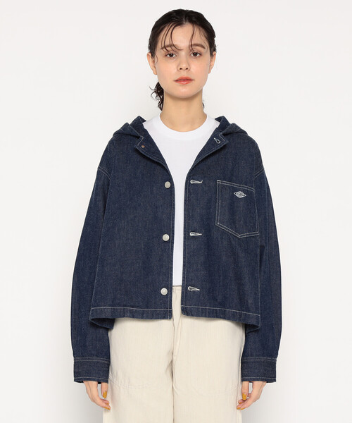 WOMEN'S COTTON DRILL HOODED JACKET（その他アウター）｜DANTON
