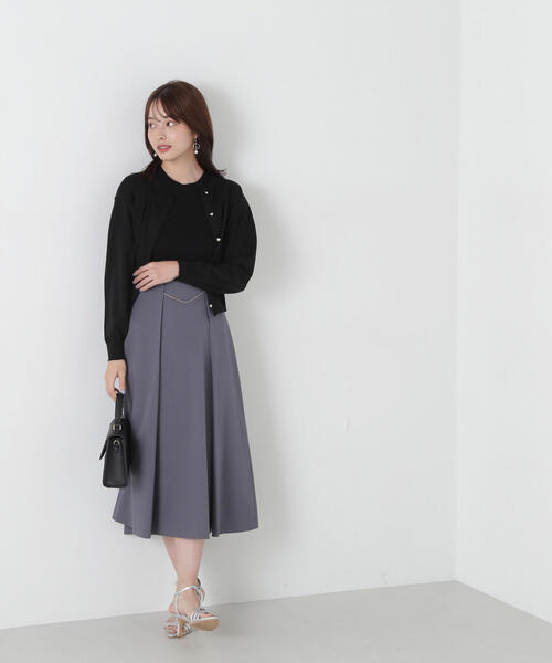PROPORTION BODY DRESSING(プロポーションボディドレッシング)の「ベーシックカーディガンⅠ / 1215174300(カーディガン/ボレロ・レディース・ピンク/ホワイト/ブラック/ブルー・FREE)」の5枚目の写真