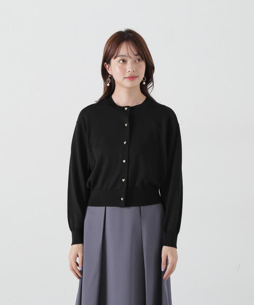 PROPORTION BODY DRESSING(プロポーションボディドレッシング)の「ベーシックカーディガンⅠ / 1215174300(カーディガン/ボレロ・レディース・ピンク/ホワイト/ブラック/ブルー・FREE)」の6枚目の写真