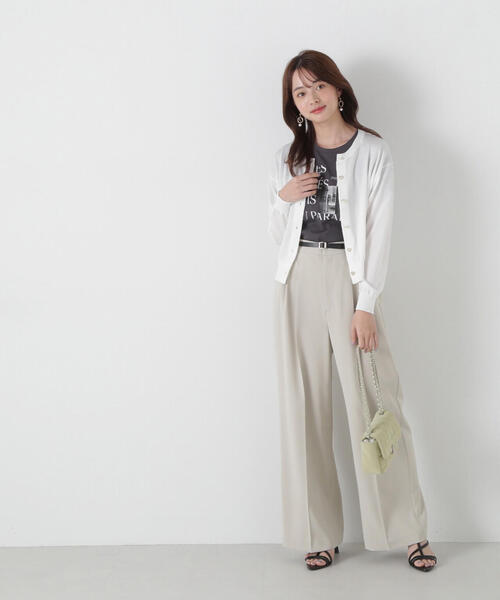 PROPORTION BODY DRESSING(プロポーションボディドレッシング)の「ベーシックカーディガンⅠ / 1215174300(カーディガン/ボレロ・レディース・ピンク/ホワイト/ブラック/ブルー・FREE)」の15枚目の写真