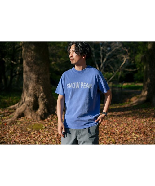 snow peak Root Woven パッチ Tシャツ 2colors Root Women's Pocket Short Sleeve T（Tシャツ/カットソー