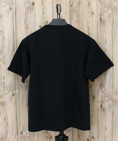 Schott（ショット）の「T-SHIRT EMB. Schott NYC/ニューヨーク刺繍Tシャツ（Tシャツ/カットソー・メンズ・ホワイト/ブラック・L/XL/XXL/M）」の5枚目の写真