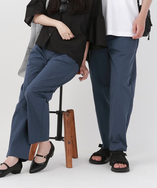 GLOBAL WORK（グローバルワーク）の「エアかるイージーパンツ/フルレングス/287559（その他パンツ・メンズ・チャコール/ベージュ/ネイビー/アイボリー/ブラック/カーキ/ライトブルー/ネイビー系7/グレー・X-SMALL/SMALL/MEDIUM/LARGE/X-LARGE/XX-LARGE/3XL）」の9枚目の写真