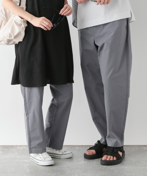 GLOBAL WORK（グローバルワーク）の「エアかるイージーパンツ/フルレングス/287559（その他パンツ・メンズ・チャコール/ベージュ/ネイビー/アイボリー/ブラック/カーキ/ライトブルー/ネイビー系7/グレー・X-SMALL/SMALL/MEDIUM/LARGE/X-LARGE/XX-LARGE/3XL）」の4枚目の写真