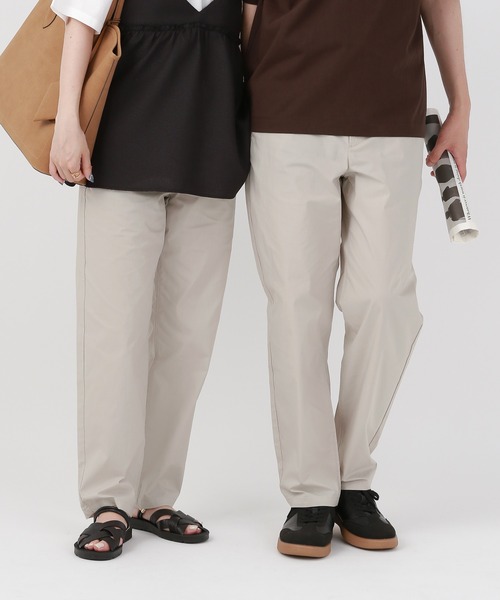 GLOBAL WORK（グローバルワーク）の「エアかるイージーパンツ/フルレングス/287559（その他パンツ・メンズ・チャコール/ベージュ/ネイビー/アイボリー/ブラック/カーキ/ライトブルー/ネイビー系7/グレー・X-SMALL/SMALL/MEDIUM/LARGE/X-LARGE/XX-LARGE/3XL）」の2枚目の写真