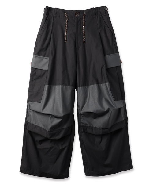amok（アモク）の「MILITARY WIDE PANTS（その他パンツ・メンズ・ブラック/カーキ・S/M/L）」の5枚目の写真