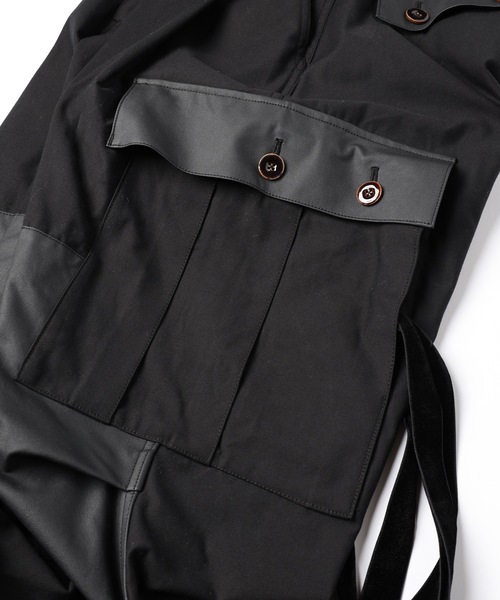 amok（アモク）の「MILITARY WIDE PANTS（その他パンツ・メンズ・ブラック/カーキ・S/M/L）」の10枚目の写真