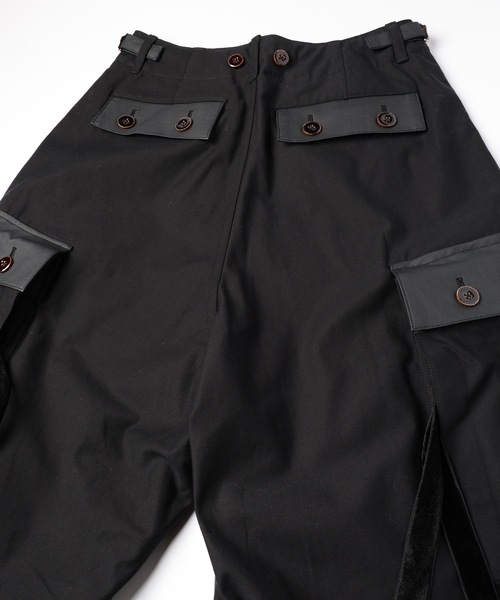 amok（アモク）の「MILITARY WIDE PANTS（その他パンツ・メンズ・ブラック/カーキ・S/M/L）」の8枚目の写真