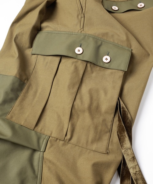 amok（アモク）の「MILITARY WIDE PANTS（その他パンツ・メンズ・ブラック/カーキ・S/M/L）」の20枚目の写真