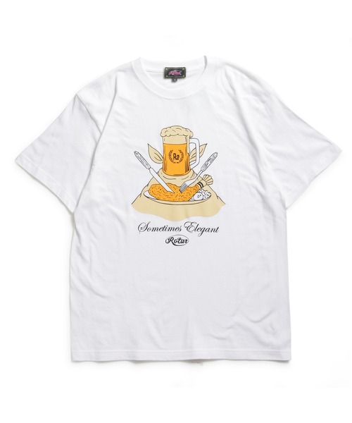 ROTAR(ローター)の「Sometimes Elegant Tee(Tシャツ/カットソー・メンズ・ブラック/ピンク系その他/ホワイト/グリーン系その他・SMALL/MEDIUM/LARGE/X-LARGE)」の13枚目の写真