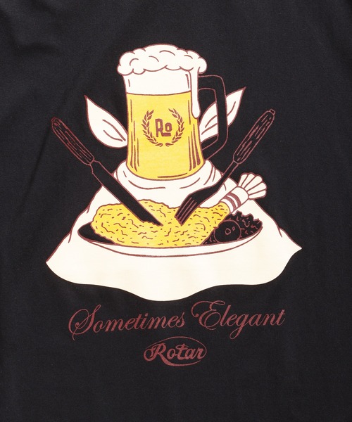 ROTAR(ローター)の「Sometimes Elegant Tee(Tシャツ/カットソー・メンズ・ブラック/ピンク系その他/ホワイト/グリーン系その他・SMALL/MEDIUM/LARGE/X-LARGE)」の8枚目の写真
