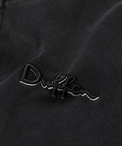 The DUFFER of ST.GEORGE(ザダファーオブセントジョージ)の「PONTE ZIP PARKA: ポンチ素材 スノー加工 フルジップパーカー(パーカー・メンズ・ブラック・SMALL/MEDIUM/LARGE/X-LARGE)」の10枚目の写真