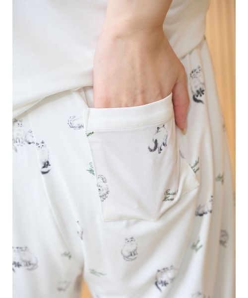 SNIDELHOME スナイデルホーム カットレーヨンシャツ パンツセット SNIDEL HOME - SNIDELHOME スナイデルホーム カットレーヨン