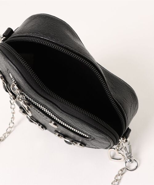 algy（アルジー）の「ハートミニショルダー（その他雑貨・キッズ・ピンク/ブラック/アイボリー・FREE）」の6枚目の写真