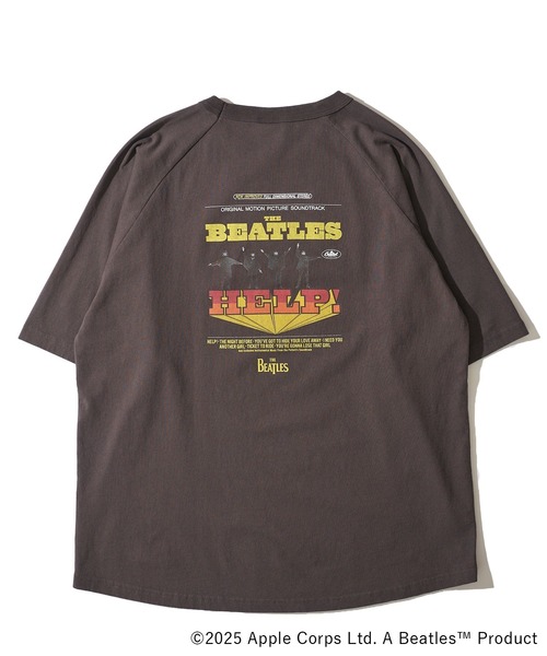 TETE HOMME（テットオム）の「【THE BEATLES/ザ ビートルズ】ラグランスリーブTシャツ/バックプリント（Tシャツ/カットソー・レディース・ホワイト/オフホワイト/ダークグレー・MEDIUM/LARGE/X-LARGE）」の5枚目の写真
