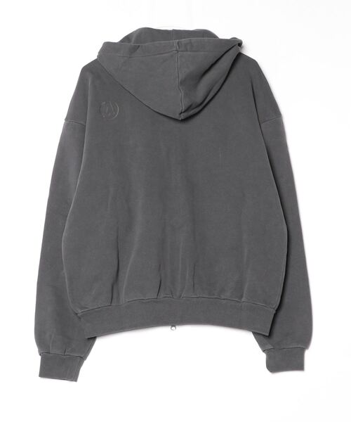 ADAM PATEK（アダムパテック）の「【ADAMPATEK/アダムパテック】pigment dyeing zip hoodie/ピグメント染めジップパーカー（パーカー・レディース・パープル/ブラック・2/1）」の16枚目の写真