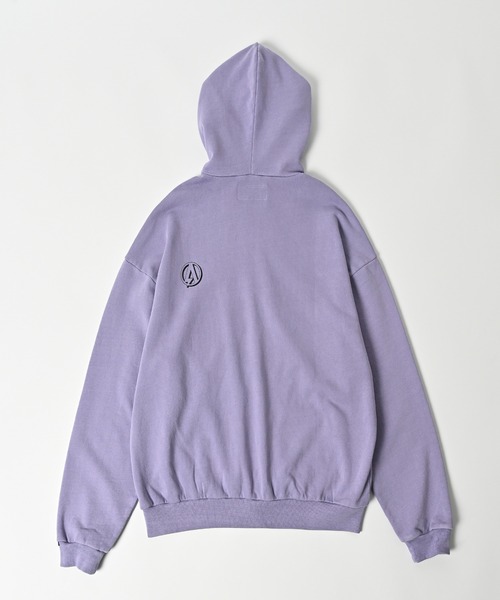 パーカー 「ADAMPATEK/アダムパテック」pigment dyeing zip hoodie/ピグメント染めジップパーカー レディース メンズ ADAMPATEK/アダムパテック】pigment dyeing zip hoodie