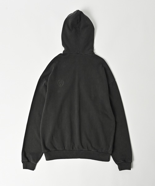 パーカー 「ADAMPATEK/アダムパテック」pigment dyeing zip hoodie/ピグメント染めジップパーカー レディース メンズ ADAMPATEK/アダムパテック】pigment dyeing zip hoodie