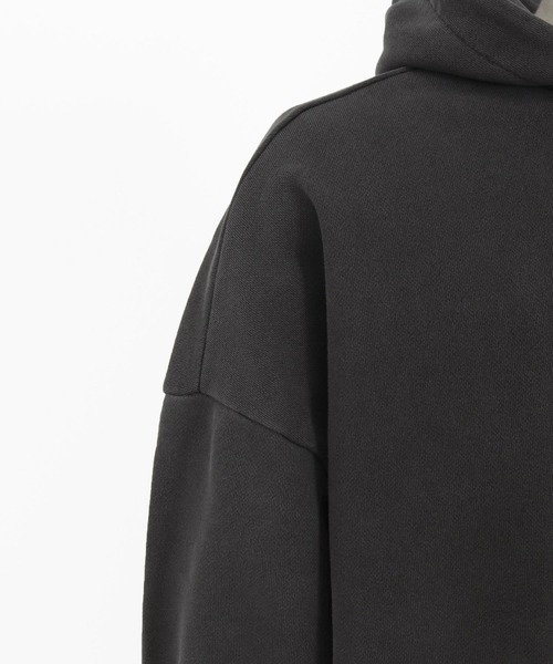 ADAM PATEK（アダムパテック）の「【ADAMPATEK/アダムパテック】pigment dyeing zip hoodie/ピグメント染めジップパーカー（パーカー・レディース・パープル/ブラック・2/1）」の10枚目の写真
