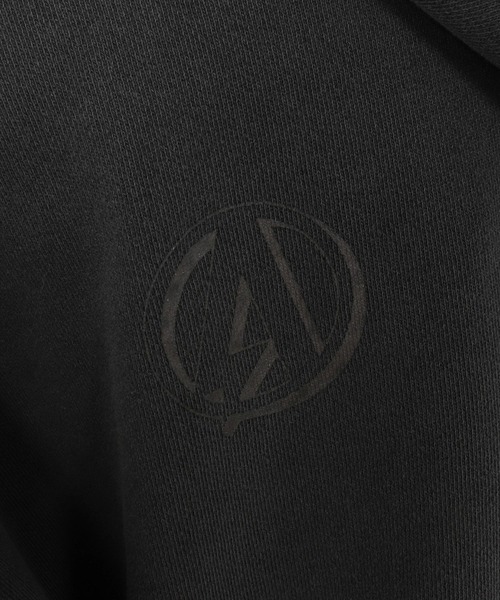 ADAM PATEK（アダムパテック）の「【ADAMPATEK/アダムパテック】pigment dyeing zip hoodie/ピグメント染めジップパーカー（パーカー・レディース・パープル/ブラック・2/1）」の15枚目の写真