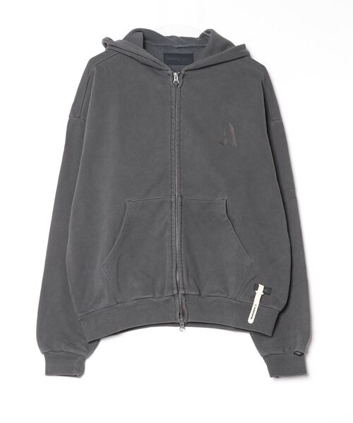 パーカー 「ADAMPATEK/アダムパテック」pigment dyeing zip hoodie/ピグメント染めジップパーカー レディース メンズ ADAMPATEK/アダムパテック】pigment dyeing zip hoodie