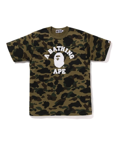 1ST CAMO COLLEGE TEE（Tシャツ/カットソー）｜A BATHING APE