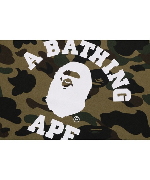 A BATHING APE(アベイシングエイプ)の「1ST CAMO COLLEGE TEE(Tシャツ/カットソー・メンズ・イエロー/グレー/グリーン・XX-LARGE/X-LARGE/LARGE/MEDIUM/SMALL/XXX-LARGE)」の8枚目の写真