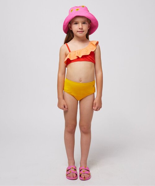 BOBO CHOSES（ボボショーズ）の「Color block bikini（水着・キッズ・オレンジ・110/120/130）」の15枚目の写真