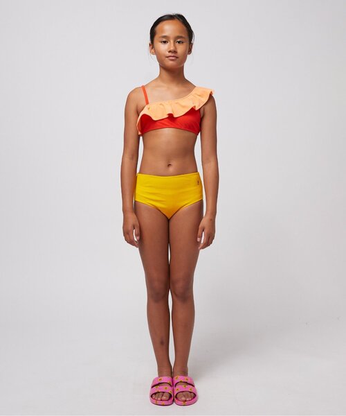 BOBO CHOSES（ボボショーズ）の「Color block bikini（水着・キッズ・オレンジ・110/120/130）」の17枚目の写真