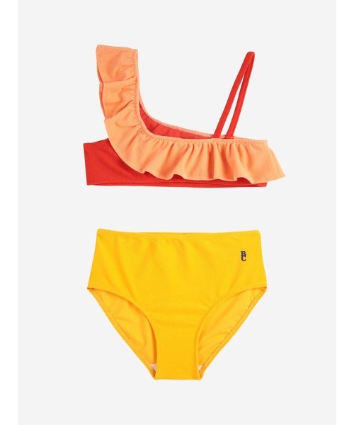 BOBO CHOSES（ボボショーズ）の「Color block bikini（水着・キッズ・オレンジ・110/120/130）」の6枚目の写真