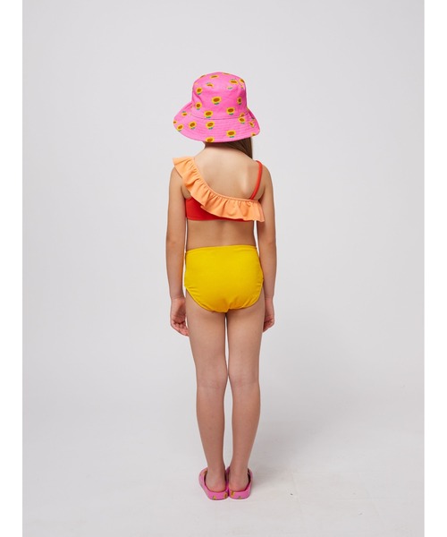 BOBO CHOSES（ボボショーズ）の「Color block bikini（水着・キッズ・オレンジ・110/120/130）」の2枚目の写真