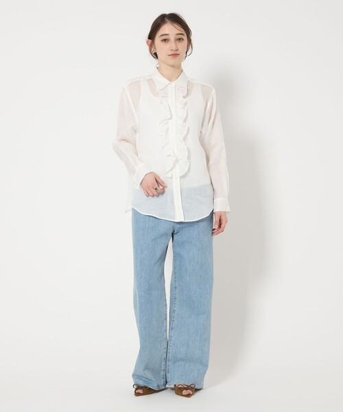 UNITED ARROWS ラミー ラッフルフリル ブラウス セール】ラミー ラッフルフリル ブラウス（シャツ/ブラウス