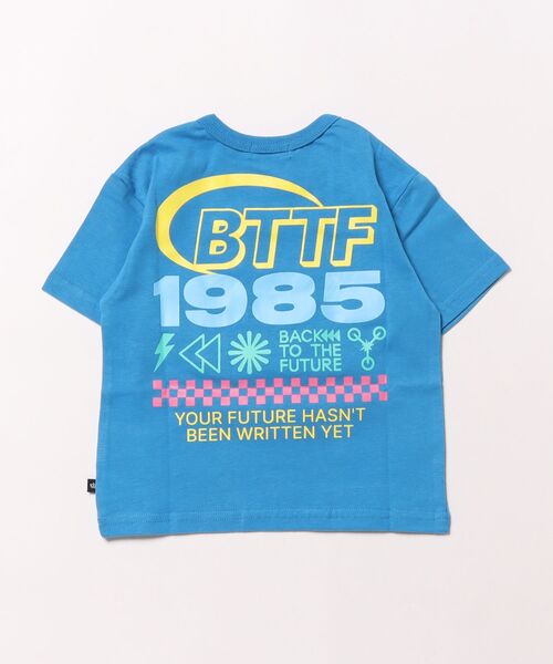送料無料 店舗 綿100％】 バック・トゥ・ザ・フューチャー イラストTシャツ トップス