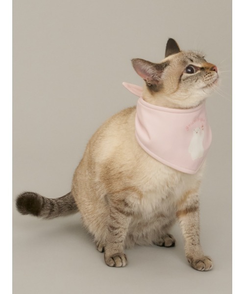 セール】【CAT&DOG】シロクマ柄保冷剤入れバンダナ（ペット