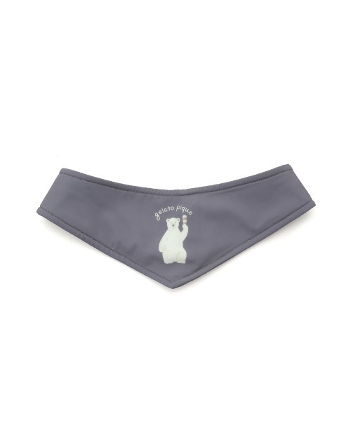 セール】【CAT&DOG】シロクマ柄保冷剤入れバンダナ（ペット