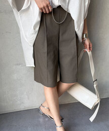 DouDou | リネン混ハーフパンツ(その他パンツ)