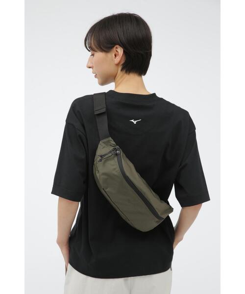 MIZUNO(ミズノ )の「NYLON RIPSTOP(ボディバッグ/ウエストポーチ・レディース・カーキ/ブラック・FREE)」の19枚目の写真