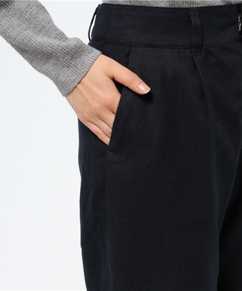 Green　Parks（グリーンパークス）の「・N裾ﾀﾞﾌﾞﾙﾜｲﾄﾞﾊﾟﾝﾂ（その他パンツ・レディース・ストライプ/その他1/ブルー系その他/ネイビー・LARGE/MEDIUM）」の12枚目の写真