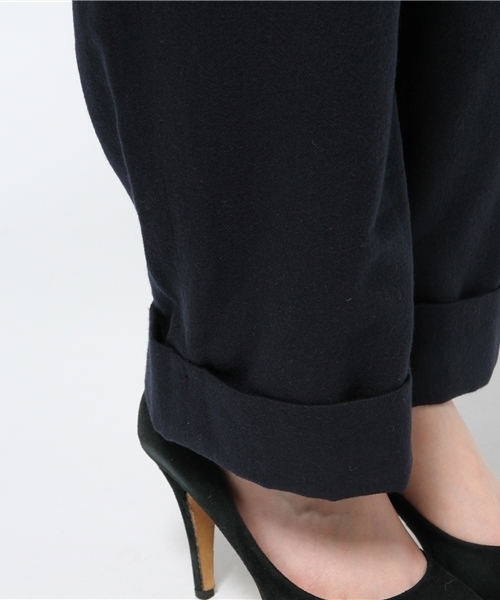 Green　Parks（グリーンパークス）の「・N裾ﾀﾞﾌﾞﾙﾜｲﾄﾞﾊﾟﾝﾂ（その他パンツ・レディース・ストライプ/その他1/ブルー系その他/ネイビー・LARGE/MEDIUM）」の13枚目の写真