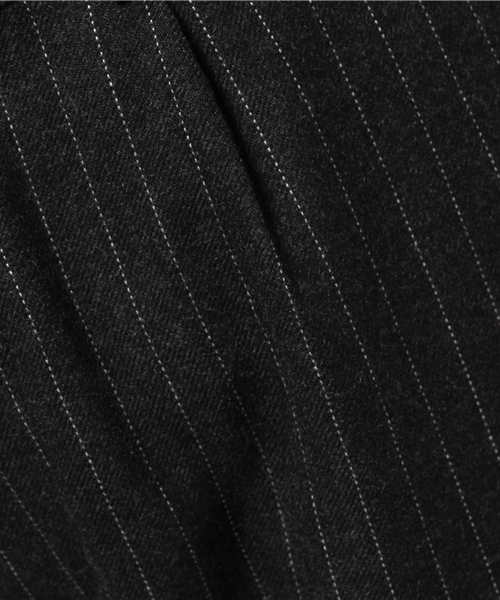 Green　Parks（グリーンパークス）の「・N裾ﾀﾞﾌﾞﾙﾜｲﾄﾞﾊﾟﾝﾂ（その他パンツ・レディース・ストライプ/その他1/ブルー系その他/ネイビー・LARGE/MEDIUM）」の9枚目の写真