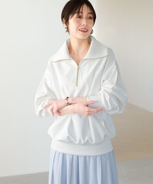 Elura | 裏毛ハーフZIPプルオーバー/321618(Tシャツ/カットソー)
