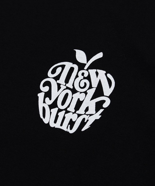 NEW YORK BURST（ニューヨークバースト）の「APPLE T-SHIRT（Tシャツ/カットソー・メンズ・ホワイト/ブラック・M/L/XL）」の17枚目の写真