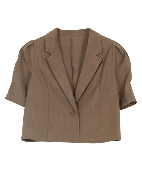 【 】Sale★スペッサ クロップド ジャケット オーバーサイズド パイピング トラックジャケット MASTERMIND