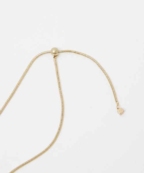 qualite（カリテ）の「アンティークパーツラリエット（ネックレス・レディース・シルバー/ゴールド・フリー）」の4枚目の写真