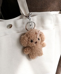 colleca la（コレカラ）の「もこもこミニプードルキーホルダー/チャーム（キーホルダー）」