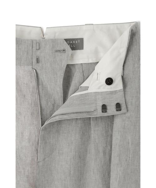 MARGARET HOWELL(マーガレットハウエル)の「YARN DYED LINEN(その他パンツ・レディース・ネイビー/グレー・3/2/1/0)」の15枚目の写真