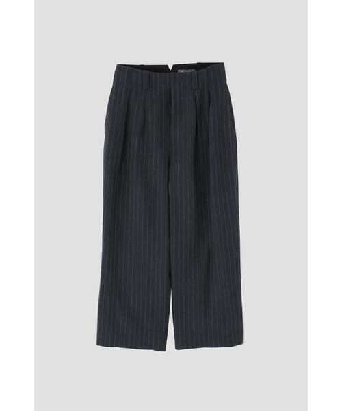 MARGARET HOWELL(マーガレットハウエル)の「YARN DYED LINEN(その他パンツ・レディース・ネイビー/グレー・3/2/1/0)」の19枚目の写真