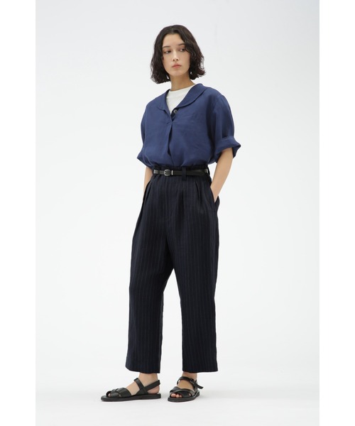 MARGARET HOWELL マーガレットハウエル パンツ ネイビー MHL. マーガレットハウエルパンツネイビー